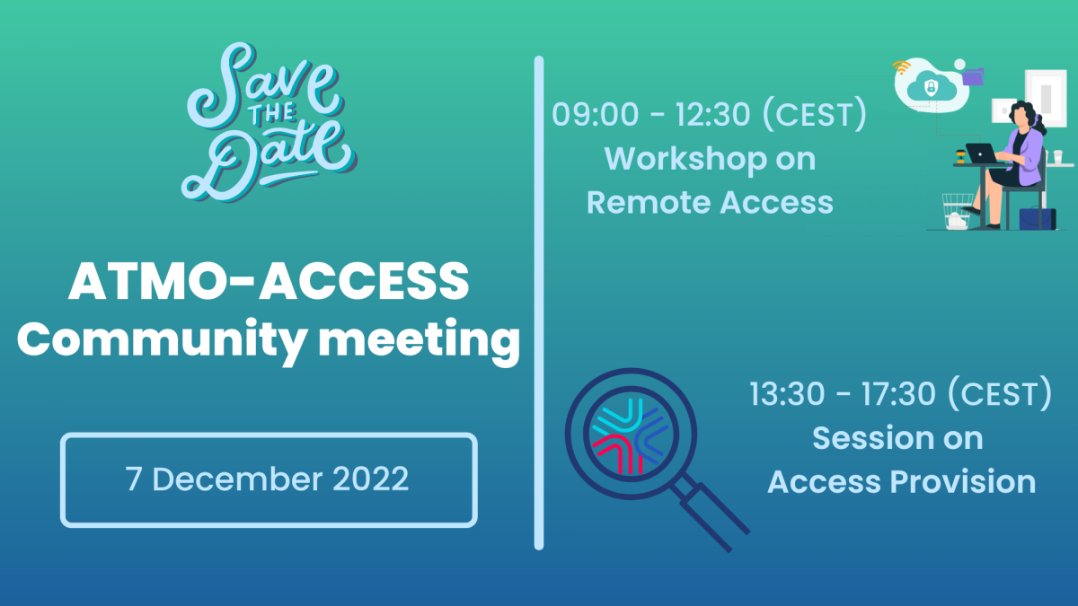 ATMO-ACCESS COMMUNITY MEETING