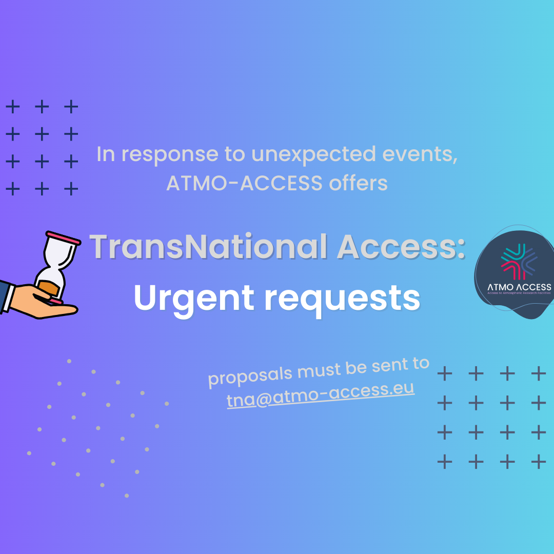 ATMO TNA urgent requests