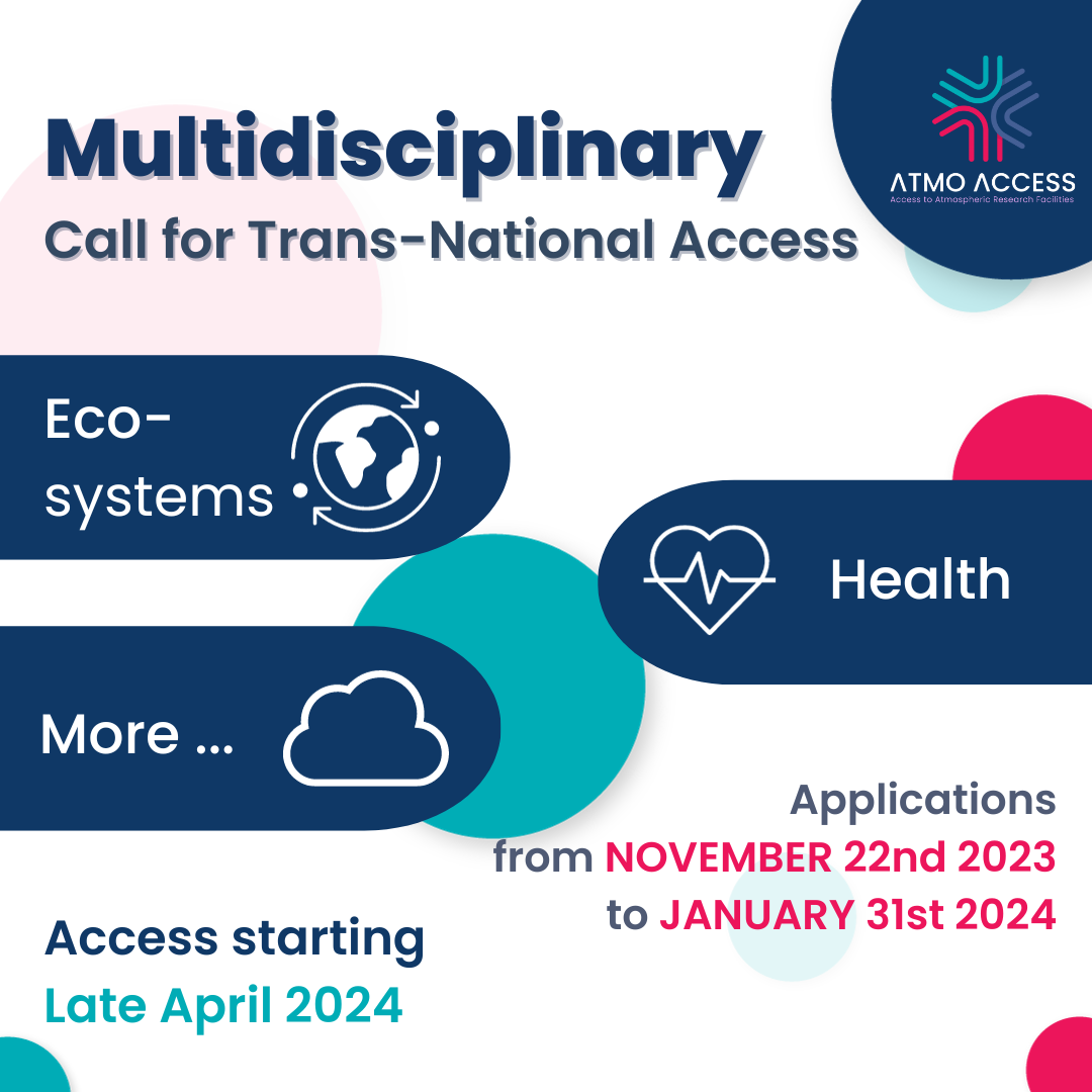 6th ATMO-ACCESS TNA Call - Beyond Atmospheric Science