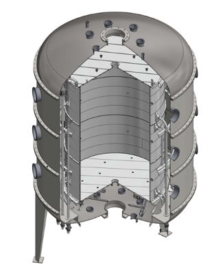 Development of the new dynamic cloud chamber AIDA-2