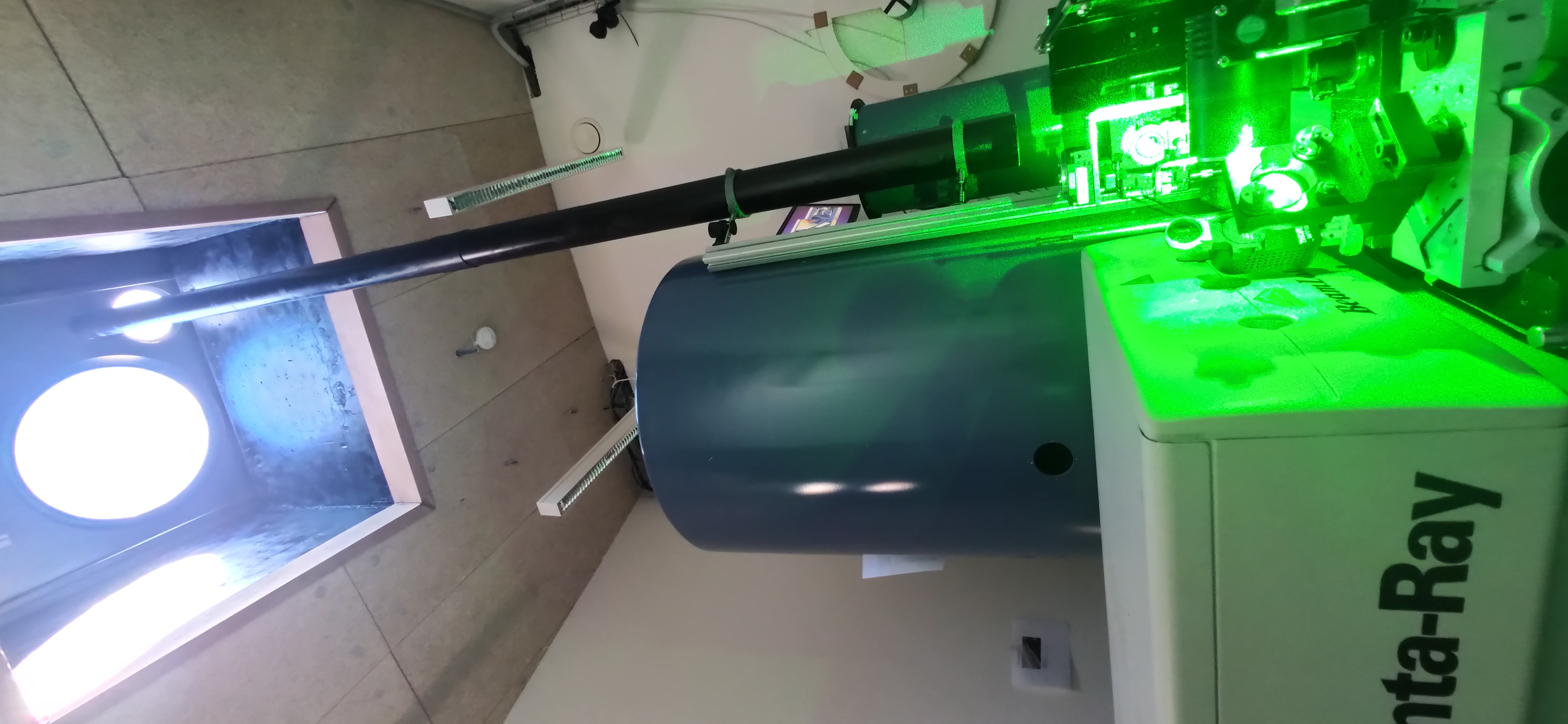 Moving of the complete high power lidar IPRAL 