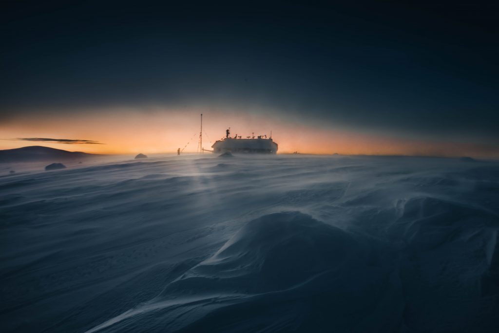 Arctic test bench for prototype testing