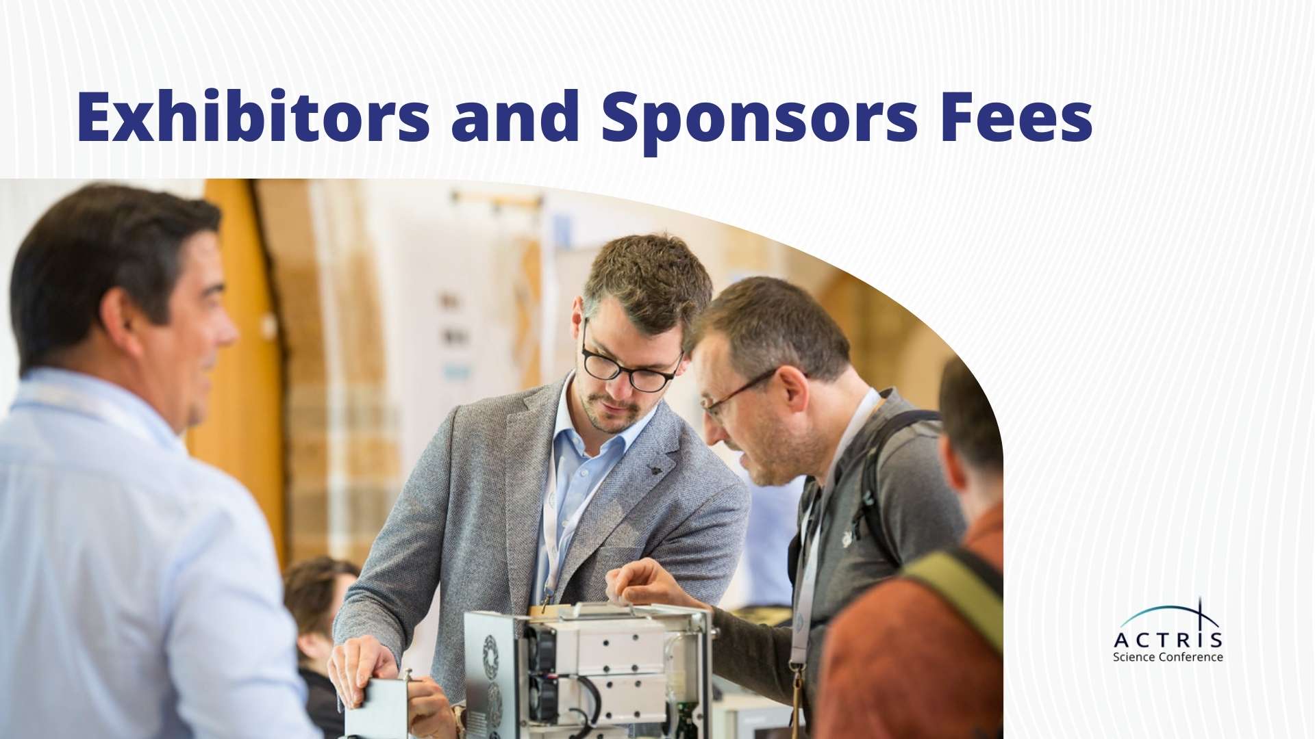 exhibitors and sponsors fees