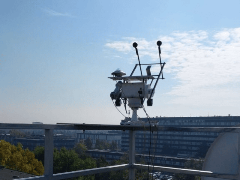 Lidar technologies, in conjunction with PALM simulations.