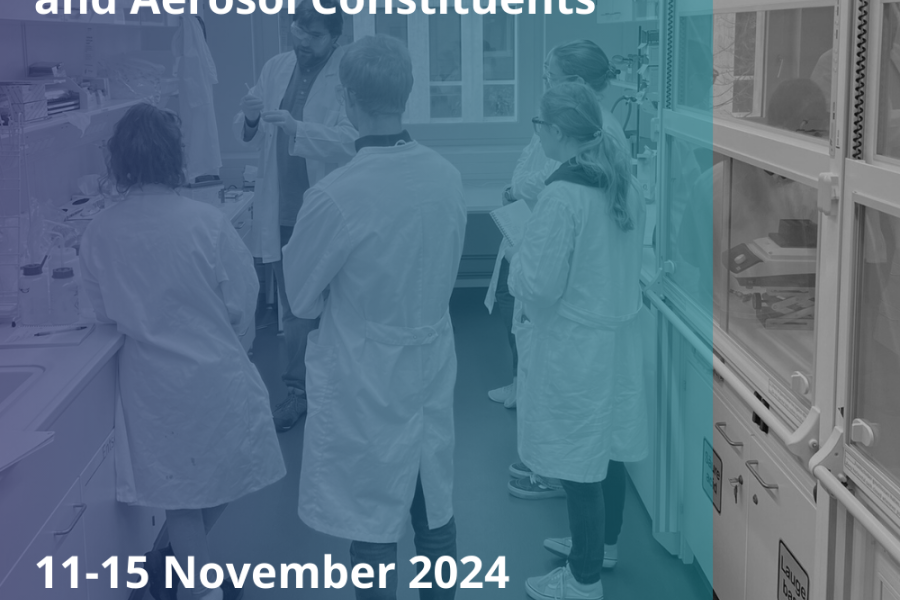 ACTRIS training on organic tracers and aerosol constituents