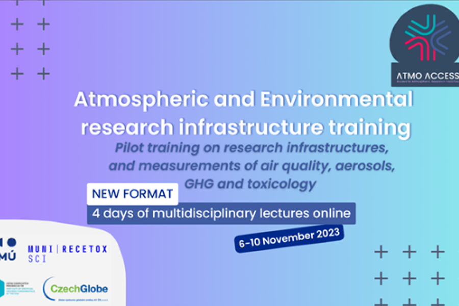 Enrol in the Atmospheric and Environmental research infrastructure online training