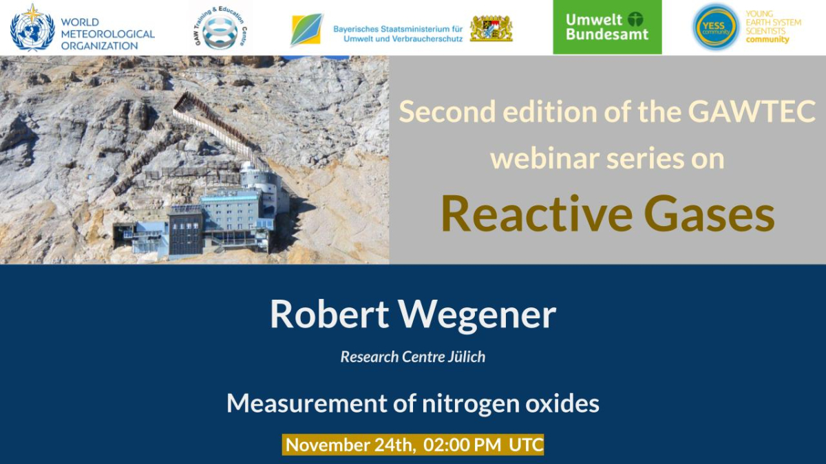 GAWTEC webinar by R. Wegener: Measurement of nitrogen oxides