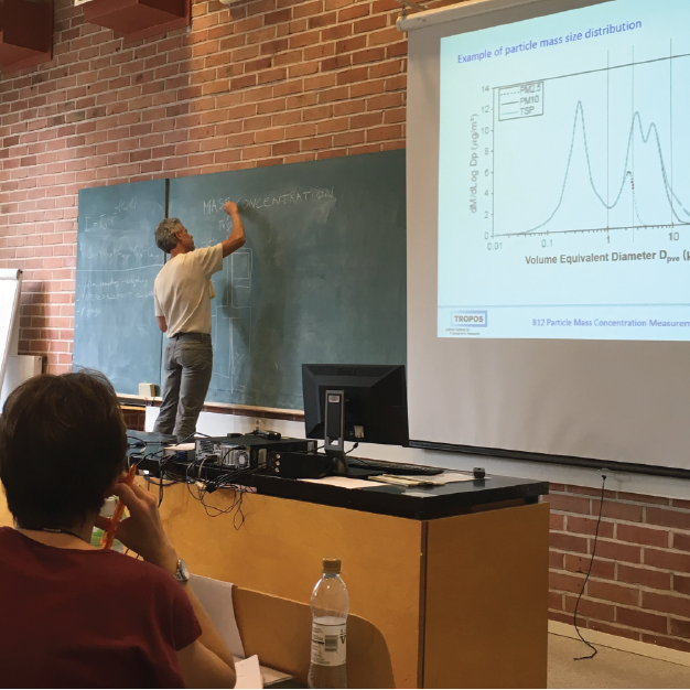 Course on Atmospheric observation of aerosols, clouds and trace gases