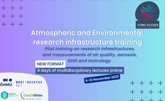Enrol in the Atmospheric and Environmental research infrastructure online training