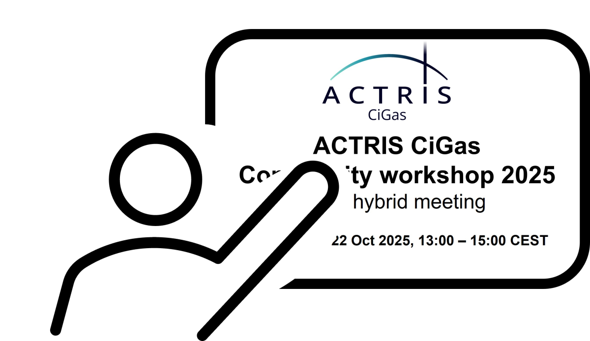 ACTRIS CiGas Community workshop 2025