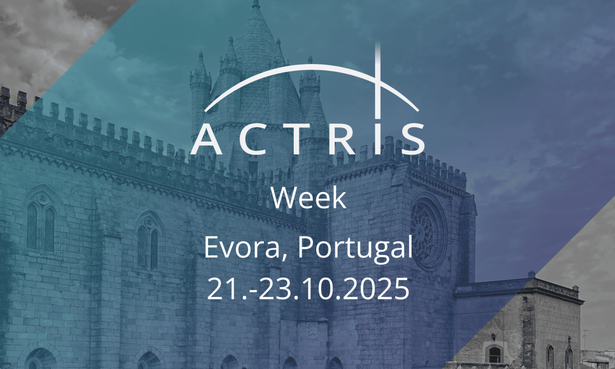 ACTRIS Week 2025 Evora