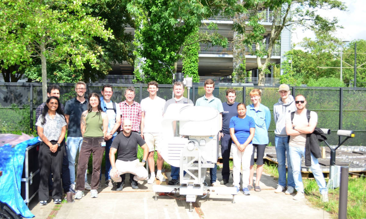 Training in Delft participants