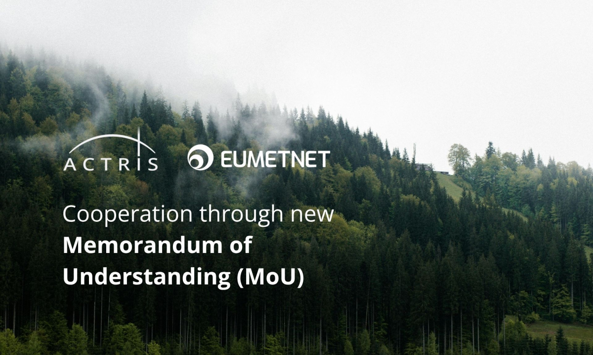 ACTRIS & EUMETNET MoU